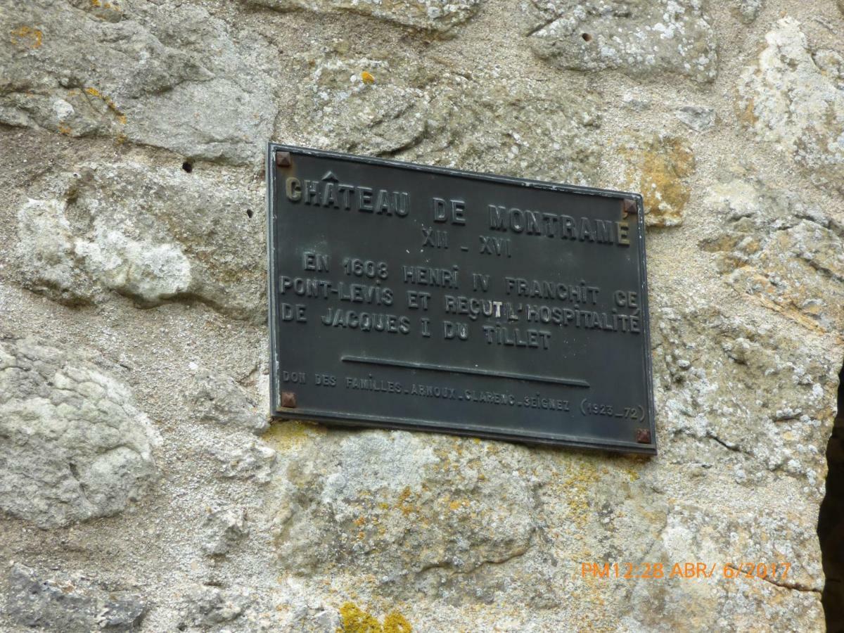 Chateau De Montrame Soisy-Bouy Exteriér fotografie